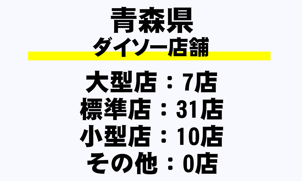 青森県 ダイソー全47店舗一覧 大型店 標準店 小型店 年収ガイド 青森県 ダイソー全47店舗一覧 大型店 標準店 小型店 年収ガイド